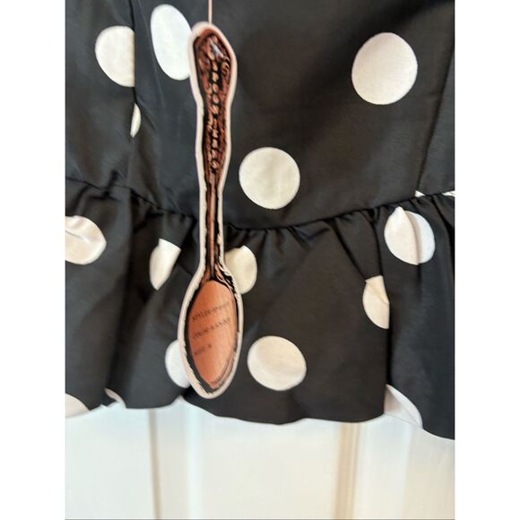 Polka Dot Strapless Top - Picture 6 of 7